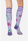 Be Hoppy - Women's 10-15mmHg Compression Socks (Back)