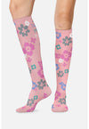Delicate Flower - Women's 10-15mmHg Compression Socks