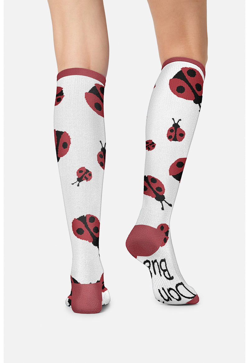 Don't Bug The Lady - Women's 10-15mmHg Compression Socks (Back)