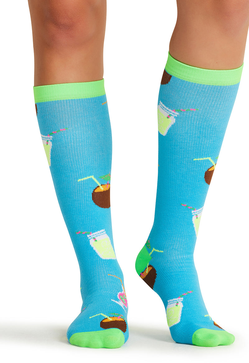 Drink Up - Women's 10-15mmHg Compression Socks