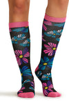 Floral Flashback - Women's 10-15mmHg Compression Socks