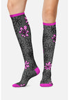 Flower Power - Women's 10-15mmHg Compression Socks