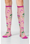 Gnomes At Home - Women's 10-15mmHg Compression Socks