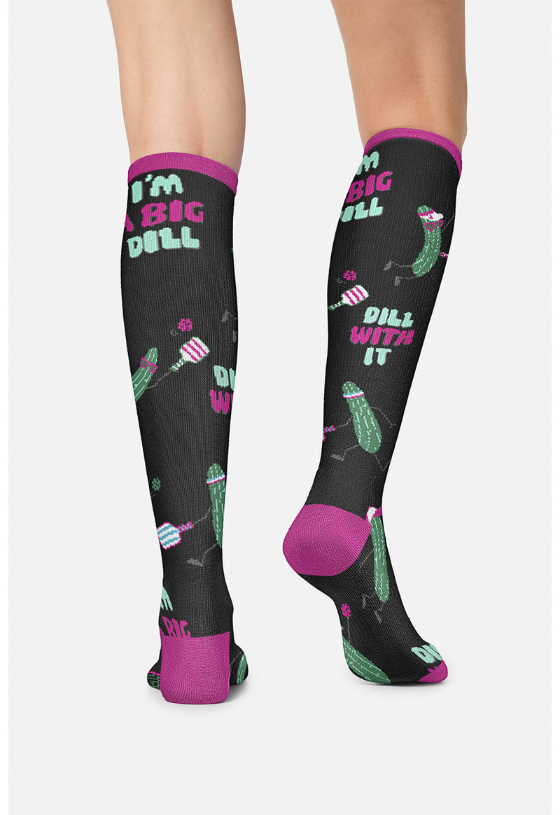 I'm A Big Dill - Women's 10-15mmHg Compression Socks (Back)