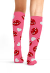 Kiss Me - Women's 10-15mmHg Compression Socks (Back)