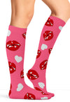 Kiss Me - Women's 10-15mmHg Compression Socks