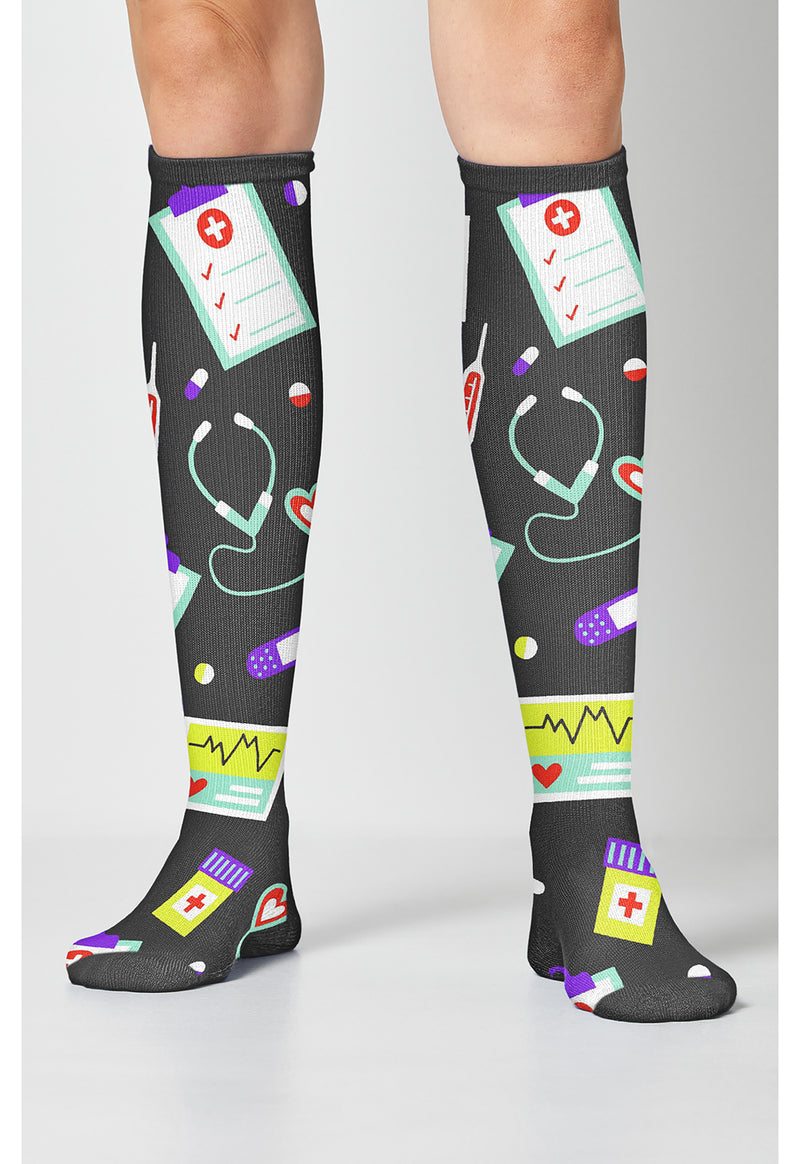 Life Of A Nurse - Women's 10-15mmHg Compression Socks