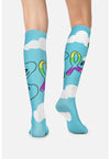Love Is In The Air - Women's 10-15mmHg Compression Socks (Back)