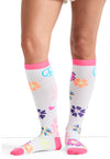 Peace, Love, Smile - Women's 10-15mmHg Compression Socks