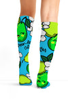 Perfectly Cute - Women's 10-15mmHg Compression Socks (Back)
