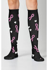 Ribbons n Hearts - Women's 10-15mmHg Compression Socks
