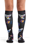 Sugar Skull Pups - Women's 10-15mmHg Compression Socks