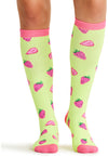 Strawberry Patch - Women's 10-15mmHg Compression Socks