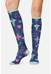 Symbols of Care - Women's 10-15mmHg Compression Socks