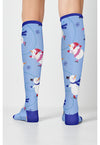 Winter Wonderland - Women's 10-15mmHg Compression Socks (Back)