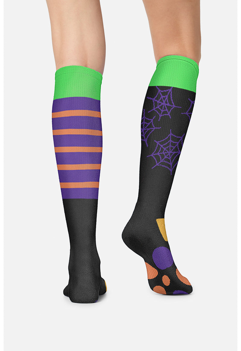 Witching Hour - Women's 10-15mmHg Compression Socks (Back)