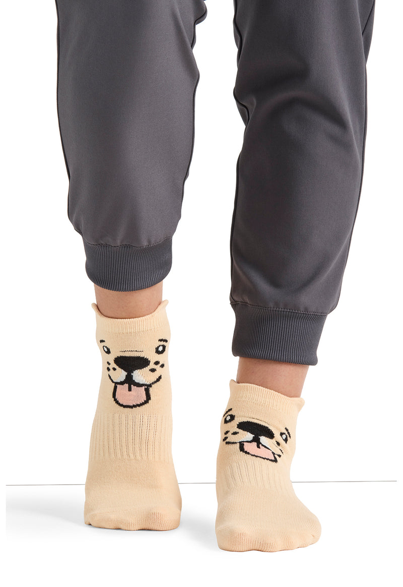 Dog & Cat Ears - 6-5 Pair Packs of Ankle Socks (View 2)