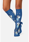 Calling Doctor Bluey - Knee High 8-15mmHg Compression Socks