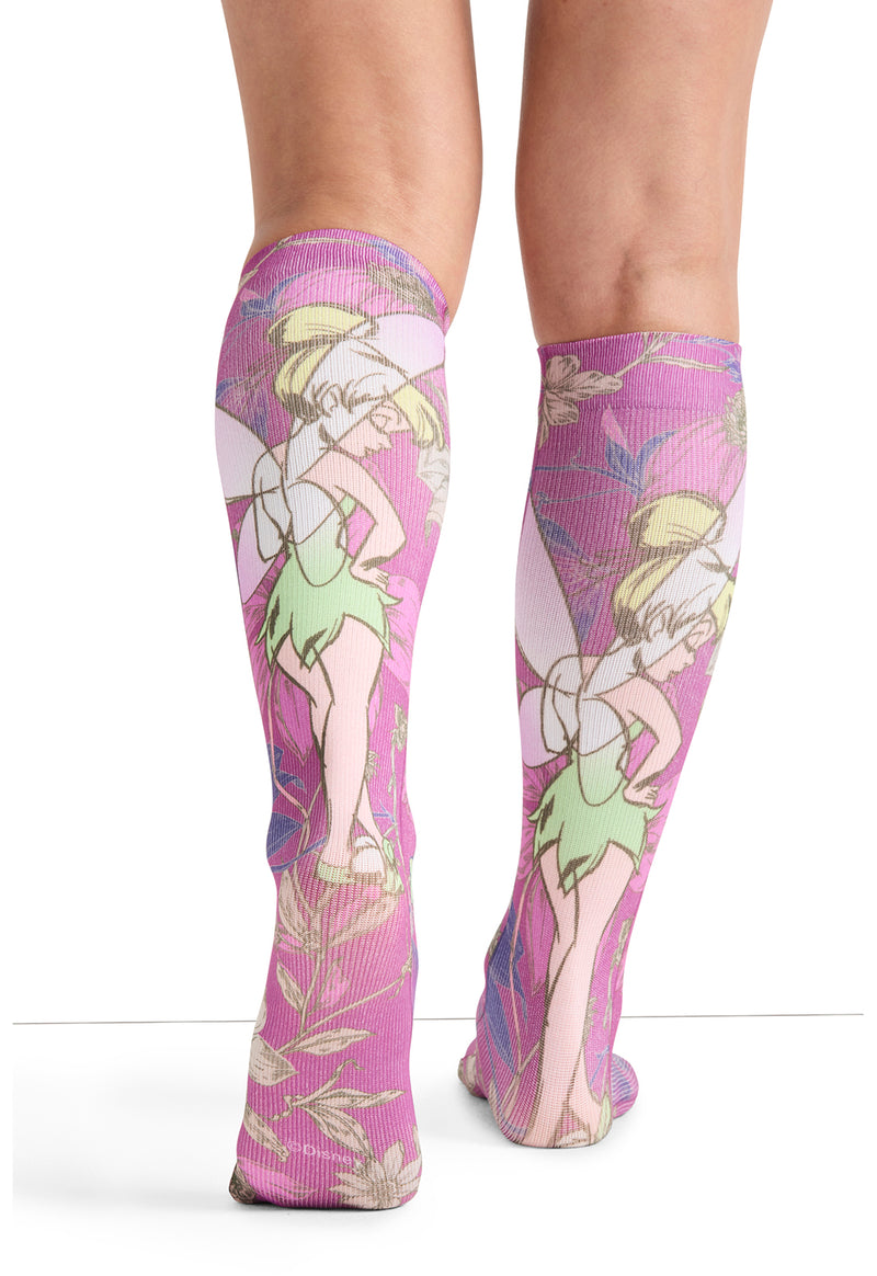 Moonlit Path - Knee High 8-15mmHg Compression Socks (Back)