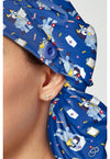 Nurse Bluey - Unisex Print Bouffant Scrubs Hat (View 2)
