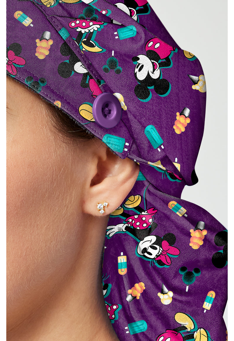 Yummy Freeze - Unisex Print Bouffant Scrubs Hat (View 3)