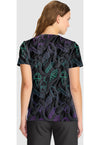 Stitch Too Cool - V-Neck Print Top (Back)