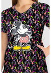 Iconic Mickey - V-Neck Print Top (View 2)