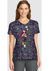 Full Of Spirit - V-Neck Print Top