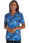 Star In The Night - Unisex Print V-Neck (View 2)