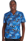 Star In The Night - Unisex Print V-Neck