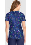 My Big Heart - V-Neck Print Top (Back)