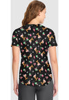 Ginger Tweet - V-Neck Print Top (Back)