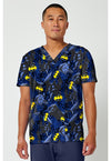 Guardian Of Gotham - Men's Print  V-Neck Top