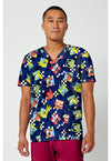 Check Yeah - Men's Print  V-Neck Top
