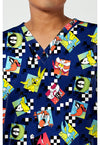 Check Yeah - Men's Print  V-Neck Top (View 2)