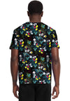 Digital Mickey - Men's Print  V-Neck Top (Back)