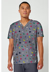 Iconic Friendship - Men's Print  V-Neck Top