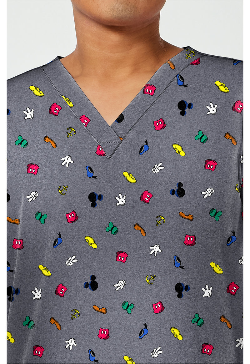 Iconic Friendship - Men's Print  V-Neck Top (View 2)