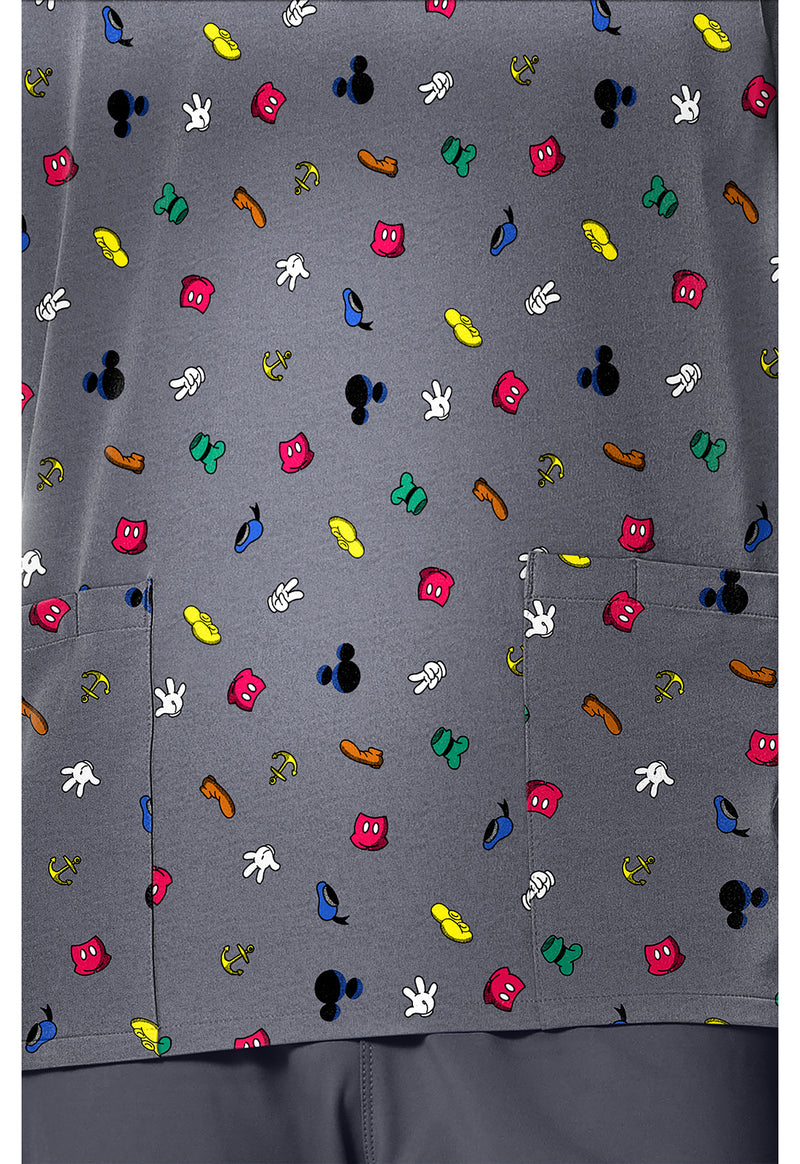 Iconic Friendship - Men's Print  V-Neck Top (View 4)