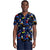 Men's Print  V-Neck Top
