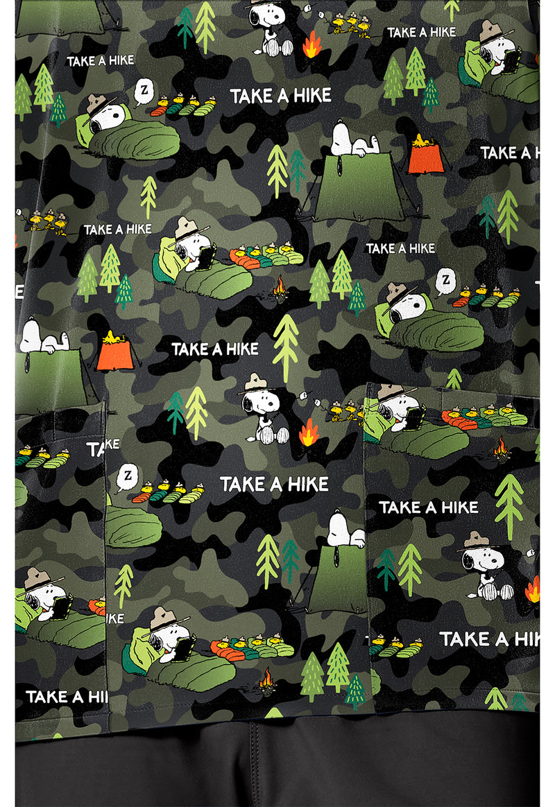 Snoopy Outdoors - Men's Print  V-Neck Top (View 4)