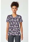 Cafe Cat - Print V-Neck Top – Disney