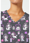 Cafe Cat - Print V-Neck Top – Disney (View 2)