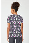 Cafe Cat - Print V-Neck Top – Disney (Back)