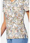 Fawn Over Me - Print V-Neck Top – Disney (View 3)