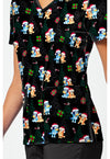 Santa Bluey - Print V-Neck Top – Character Prints (View 3)
