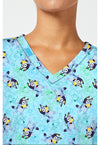 Bluey Zone - Print V-Neck Top – Character Prints (View 2)
