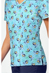 Bluey Zone - Print V-Neck Top – Character Prints (View 3)