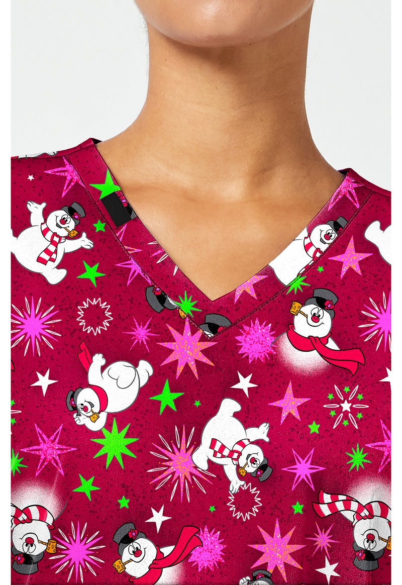 Must Be Magic - Print V-Neck Top – Character Prints (View 2)