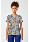 Lady's Forever Home - Print V-Neck Top – Disney
